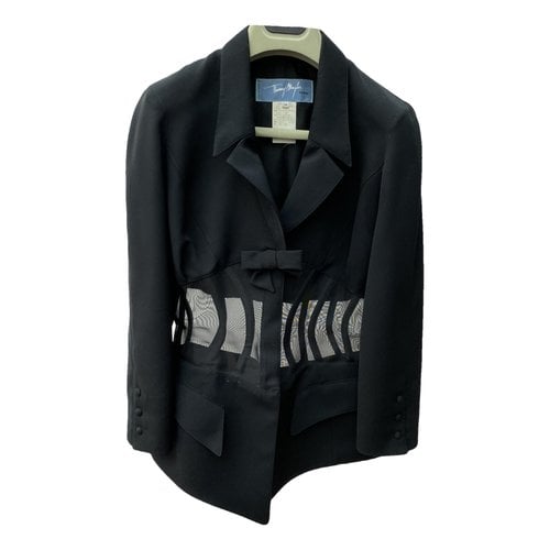Pre-owned Mugler Suit Jacket In Black