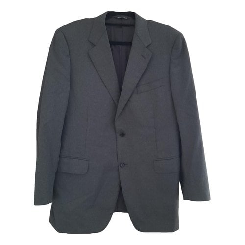 Pre-owned Canali Wool Suit In Grey