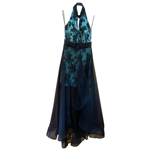 Pre-owned Romeo Gigli Dress In Turquoise