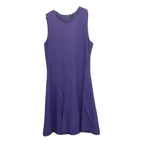 Pre-owned Lauren Ralph Lauren Mid-length Dress In Purple