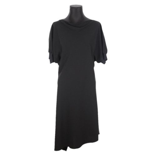 Pre-owned Vanessa Bruno Mini Dress In Black