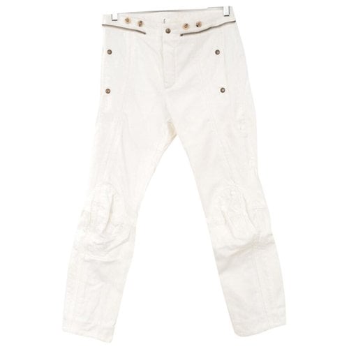 Pre-owned Chloé Slim Jeans In White