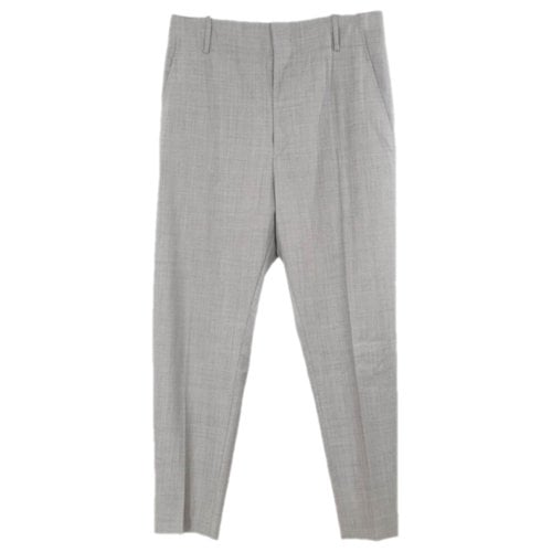 Pre-owned Isabel Marant Slim Pants In Grey