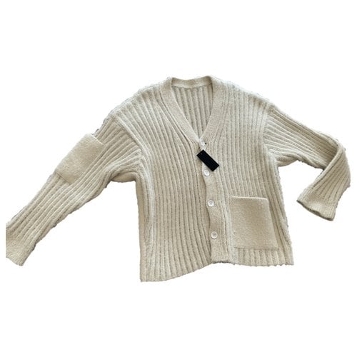 Pre-owned Jacquemus Cardigan In White