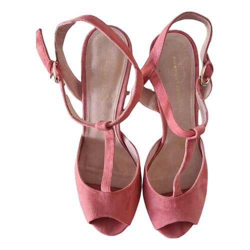 Pre-owned Kurt Geiger Sandals In Pink