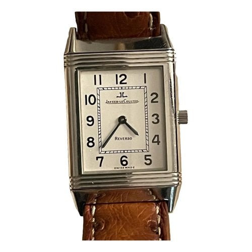 Pre-owned Jaeger-lecoultre Reverso Watch In Silver