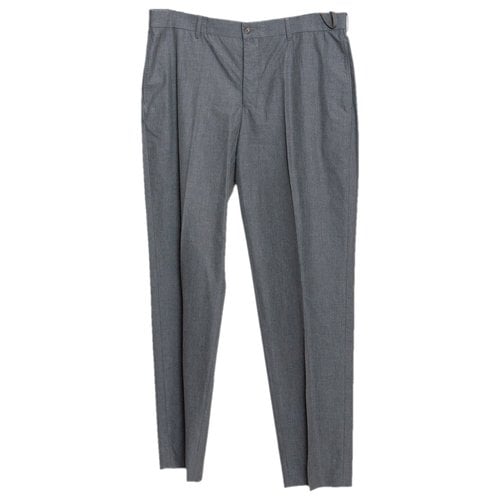 Pre-owned Helmut Lang Trousers In Grey