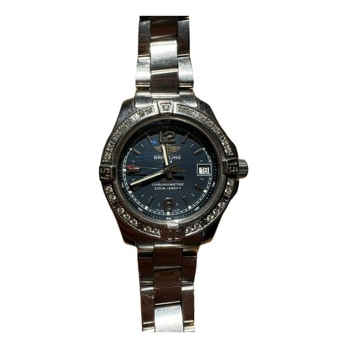 Pre-owned Breitling Colt Watch In Silver