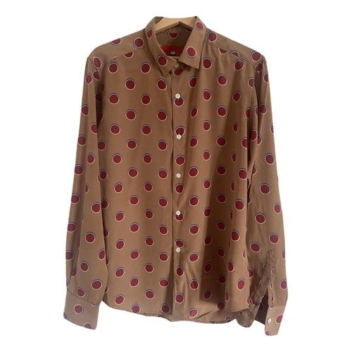 Pre-owned Eckhaus Latta Blouse In Brown