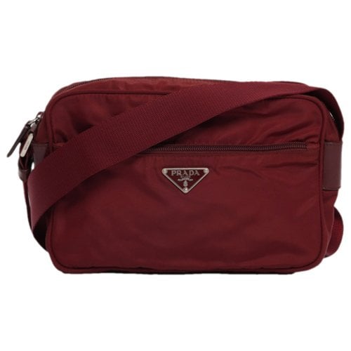 Pre-owned Prada Bag In Red