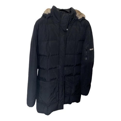 Pre-owned Woolrich Caban In Black