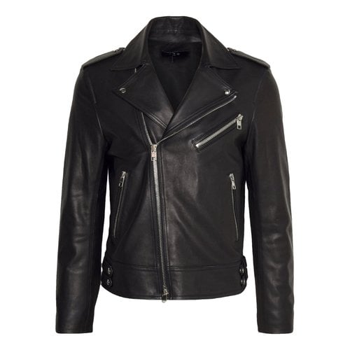 Pre-owned Iro Leather Vest In Black