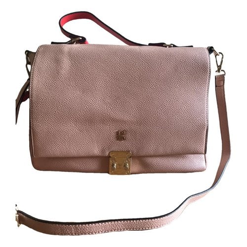Pre-owned Seventy Leather Crossbody Bag In Pink