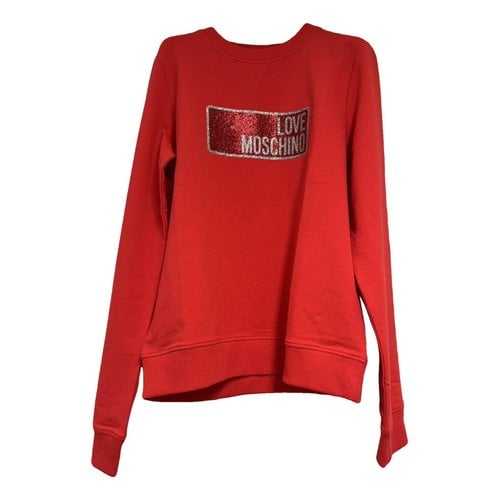 Pre-owned Moschino Love Top In Red
