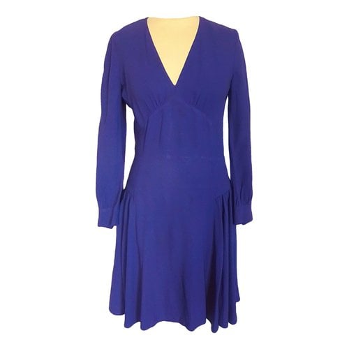 Pre-owned Prada Mid-length Dress In Purple