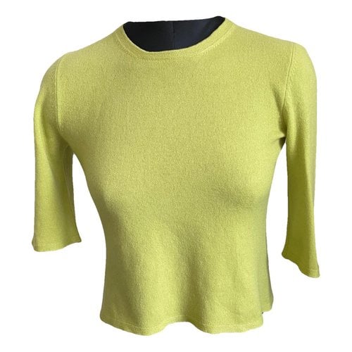Pre-owned Marni Cashmere Jumper In Green