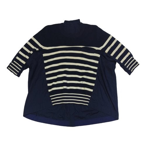 Pre-owned Sacai Blouse In Navy