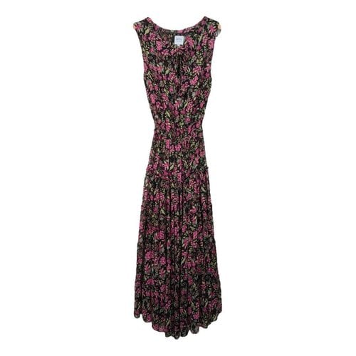 Pre-owned Misa Maxi Dress In Pink
