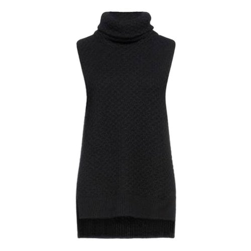 Pre-owned Zadig & Voltaire Cashmere Vest In Black