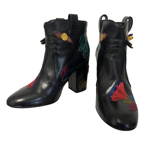 Pre-owned Laurence Dacade Leather Boots In Multicolour