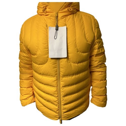 Pre-owned Moncler Classic Jacket In Yellow