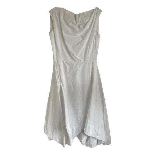 Pre-owned Vivienne Westwood Anglomania Mid-length Dress In White