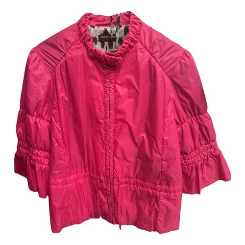 Pre-owned Roberto Cavalli Short Vest In Pink