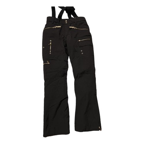 Pre-owned Bogner Trousers In Black