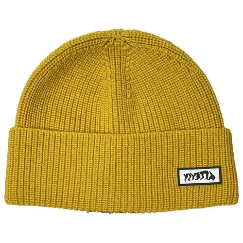 Pre-owned Vivetta Wool Beanie In Yellow