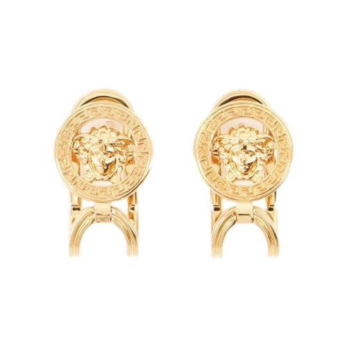 Pre-owned Versace Earrings In Gold