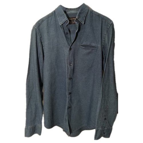 Pre-owned Massimo Dutti Shirt In Blue