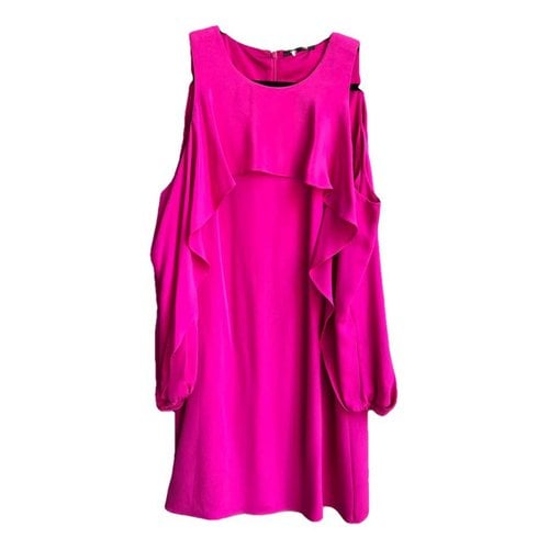 Pre-owned Kobi Halperin Silk Mini Dress In Pink