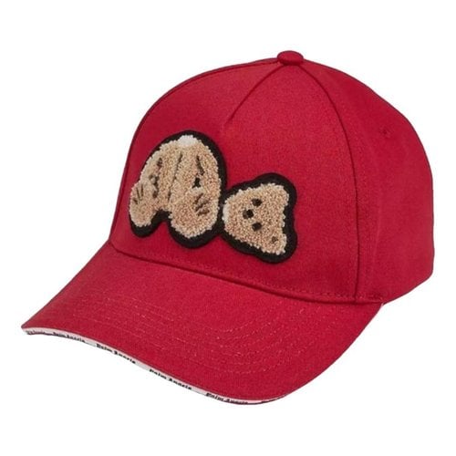 Pre-owned Palm Angels Hat In Red