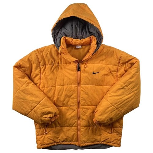 Pre-owned Nike Jacket In Orange