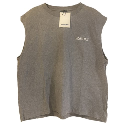 Pre-owned Jacquemus T-shirt In Grey