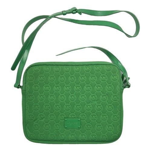 Pre-owned Michael Kors Crossbody Bag In Green