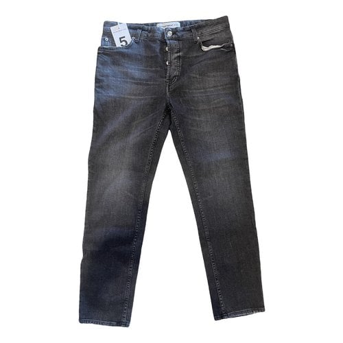Pre-owned Department 5 Slim Jean In Anthracite
