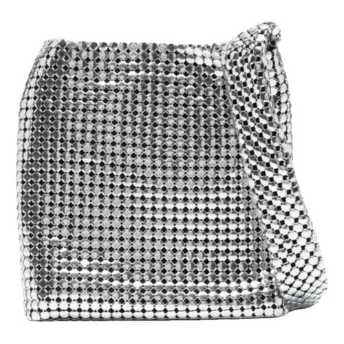 Pre-owned Paco Rabanne Crossbody Bag In Silver