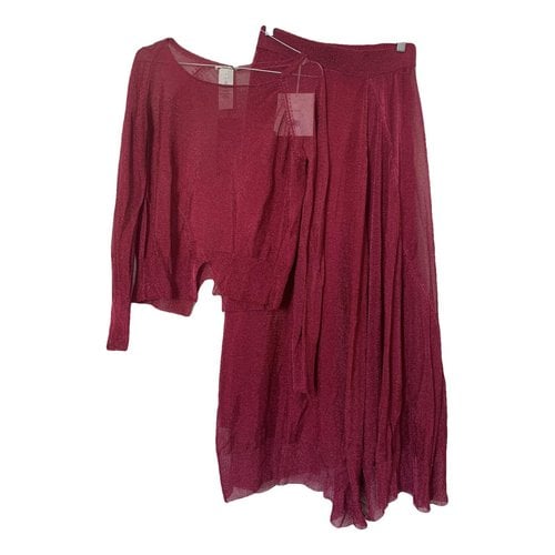 Pre-owned The Row Blouse In Red