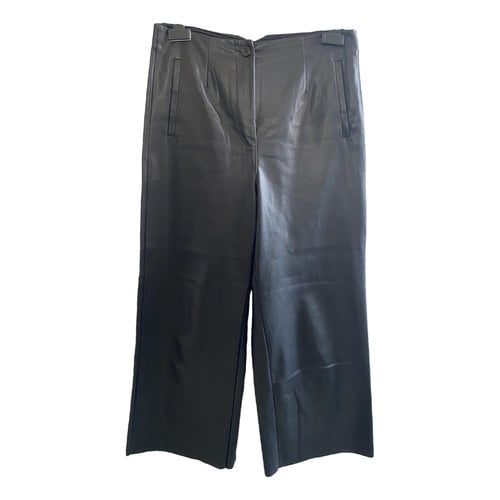 Pre-owned Dixie Trousers In Black