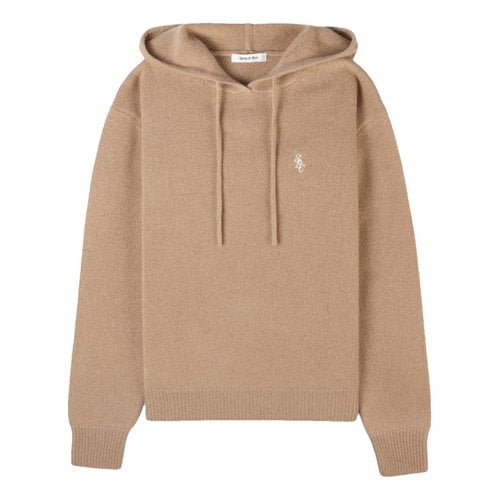 Pre-owned Sporty And Rich Cashmere Knitwear In Camel
