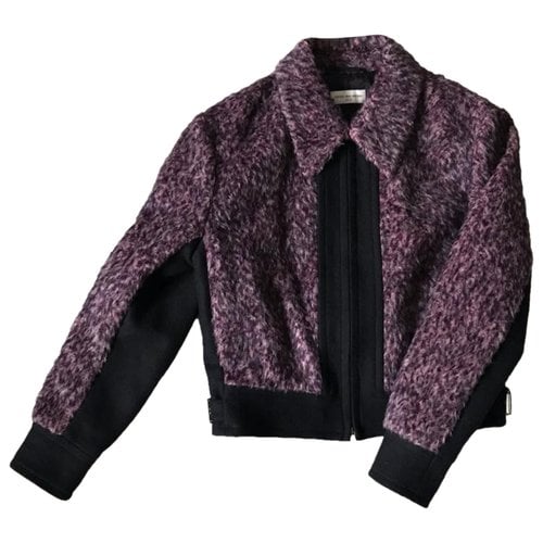 Pre-owned Dries Van Noten Wool Jacket In Purple