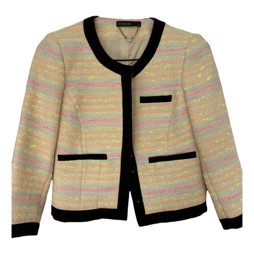 Pre-owned Supertrash Tweed Blazer In Multicolour