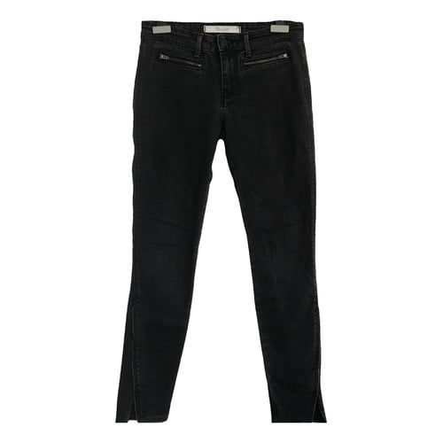 Pre-owned Wrangler Slim Jeans In Grey