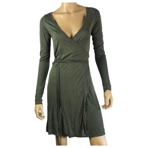 Pre-owned Miss Sixty Mid-length Dress In Green