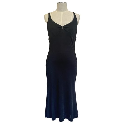 Pre-owned Miss Sixty Mid-length Dress In Black