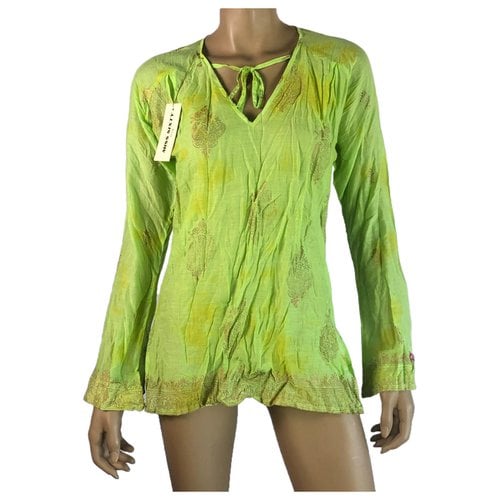 Pre-owned Miss Sixty Shirt In Green