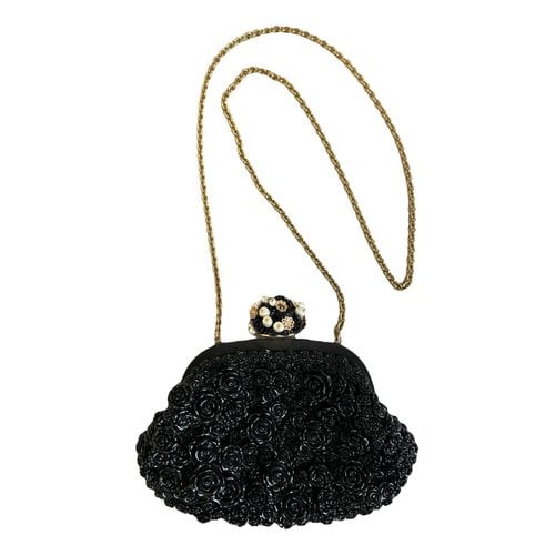 Pre-owned Dolce & Gabbana Clutch Bag In Black