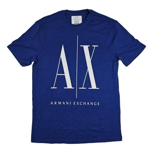 Pre-owned Armani Exchange T-shirt In Blue