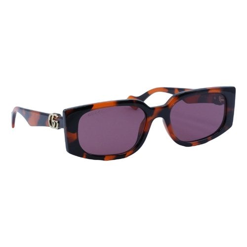 Pre-owned Gucci Sunglasses In Orange
